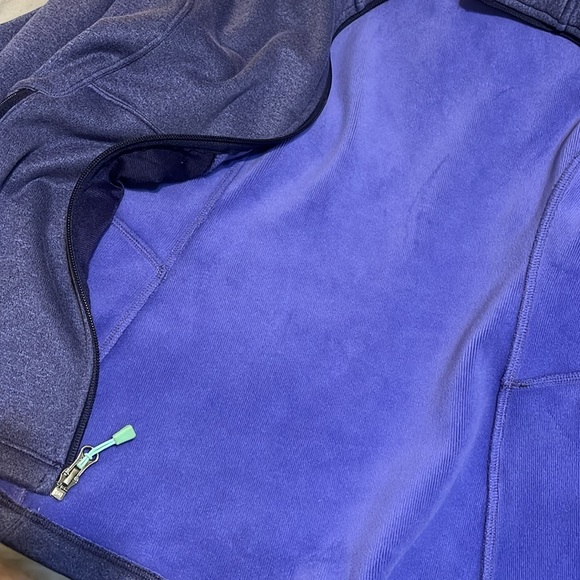 The North Face Women’s Agave Jacket Large Purple with Teal Blue Details - Picture 6 of 13